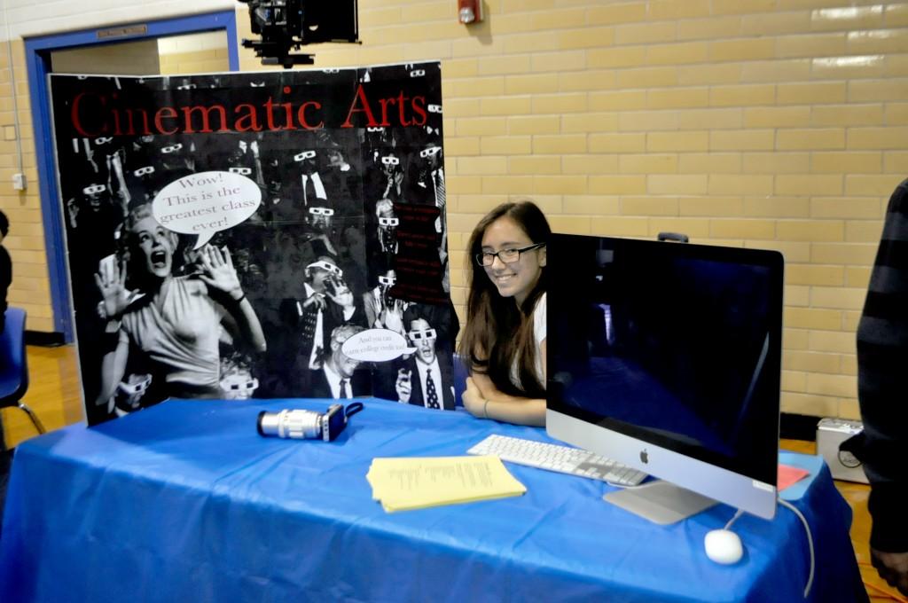 "It's for students who love making movies, are hardworking, are good team players, or anyone who is interested," junior Abbey Perez said.