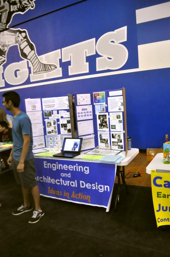 "It's for people who like hands on projects and design," said junior Raj Patel. "We have in class competitions with our structures, and we also do more life-like challenges in the senior class. It's a really fun class."