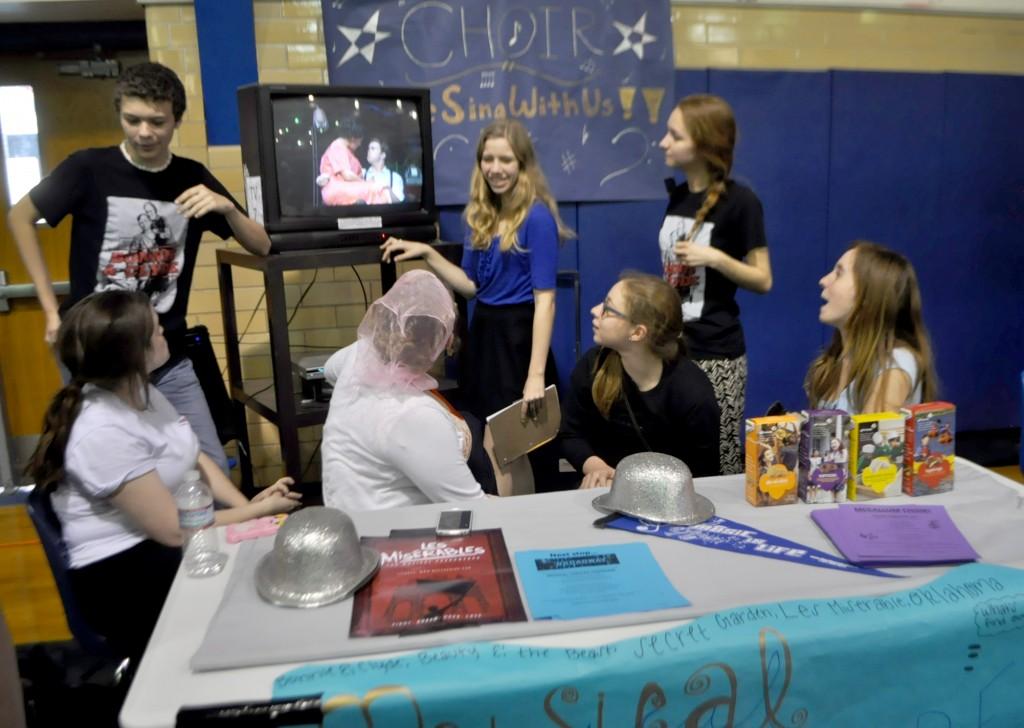 "More than anything, musical theater is a family and community unlike any other fine art," junior Sage Stoakley said. "Students can participate in wonderful shows, on stage or backstage, and can explore an art form. We want you to come join and we will love you."