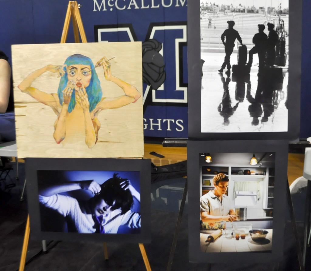 Painting, printmaking, sculpture and photography are four art electives offered at McCallum. Join these electives and get creative!