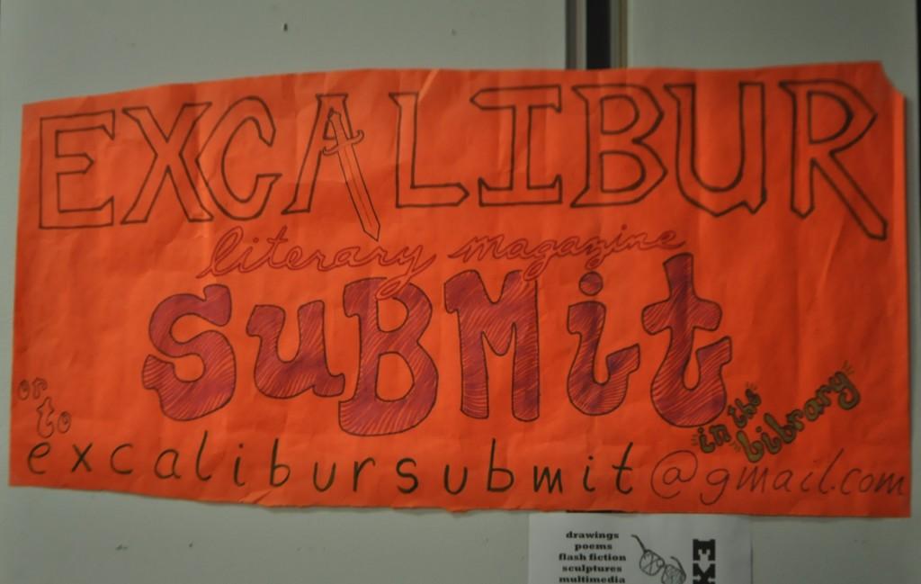 The Excalibur submission deadline is April 21.