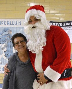 Yolanda and Santa